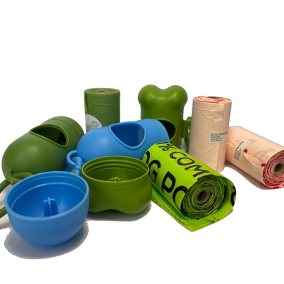 Bolsa de caca de perro desechable portátil con fragancias