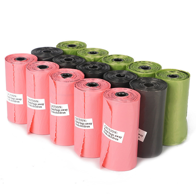Bolsa de caca de perro desechable portátil con fragancias