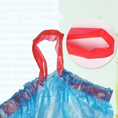 Manipulación de superficie en relieve 13 galones de cuerda de tracción Control de olores Bolsas de basura