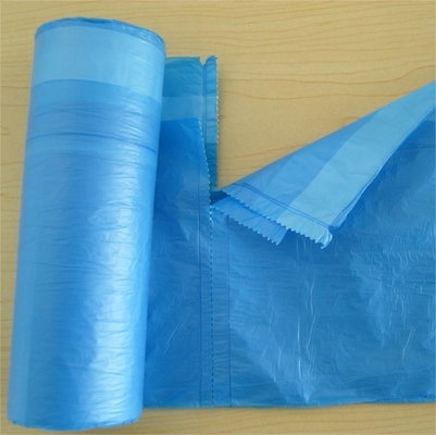 8 galones de cuerdas de tira de color beige bolsas de basura de cocina plástico blanco superficie transparente manejo