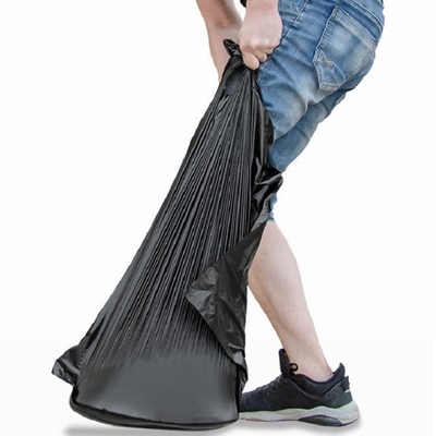 8 galones de cuerdas de tira de color beige bolsas de basura de cocina plástico blanco superficie transparente manejo