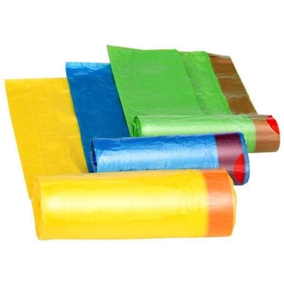 Bolsas de basura de cocina mediana de 8 galones Bolsas de basura de plástico blanco transparente