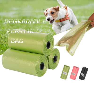 Bolsa de basura biodegradable para mascotas con logotipo personalizado para una gestión de residuos fácil y ecológica