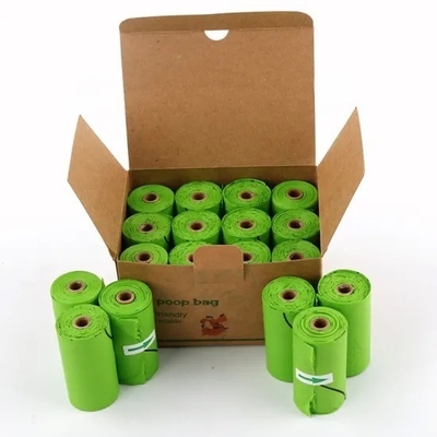 Bolsa de basura biodegradable para mascotas con logotipo personalizado para una gestión de residuos fácil y ecológica