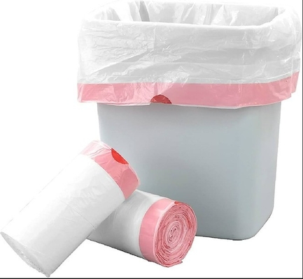 Fabricación directa de bolsas de cuerda de tracción, bolsas de basura, galones, con selección de superficie en relieve