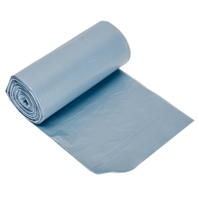 Materiales reciclados sello estelar PE bolsas de basura de plástico en rollos para una vida ecológica
