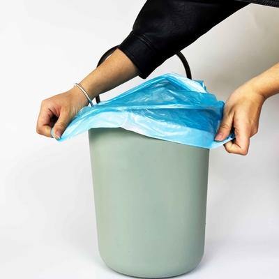 Bolsas de plástico reciclado respetuosas con el medio ambiente para la gestión sostenible de residuos