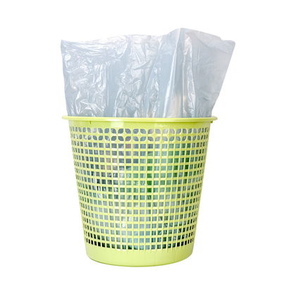 Envases de basura de tamaño personalizado Bolsas planas con sello estelar para la recolección de residuos domésticos