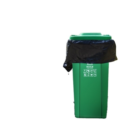 Productos industriales para el hogar Bolsas de gaseta de fondo 200G Bolsas negras de basura pesadas