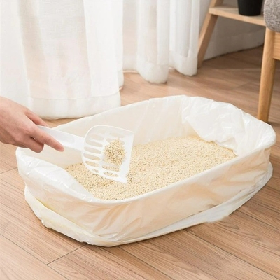 Bolsas gruesas de basura de gatos tamaño Jumbo con cierre de cuerda de tracción Pedido personalizado aceptado