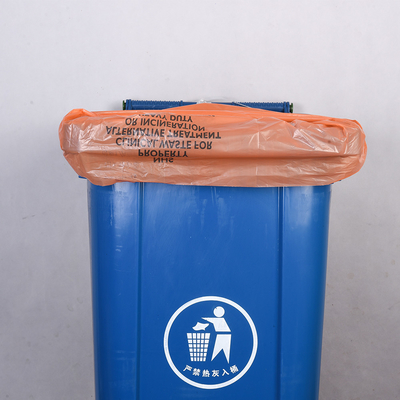 Bolsas de basura médica con sello térmico Bolsas de basura desechables de plástico LDPE/HDPE para hospitales de laboratorio