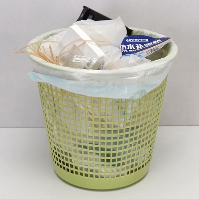 Saco de basura de carga pesada de 13 galones con logotipo personalizado y certificado de compostaje OK