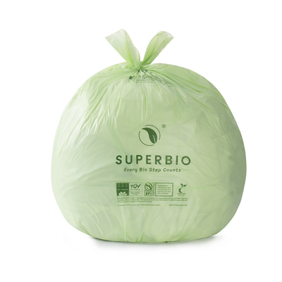 Bolsas de basura engrosadas Logotipo y espesor personalizados para envases ecológicos