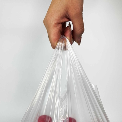 5-100 mic de espesor chaleco tipo bolsa de basura La elección ideal para supermercados y hoteles