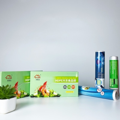 Bolsas de plástico de embalaje de alimentos de superficie de relieve PE Bolsas de rollo para almacenamiento y embalaje de alimentos
