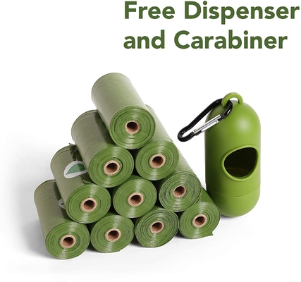 Bolsas de limpieza para perros biodegradables para exteriores resistentes a los rasguños