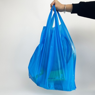Productos para el hogar Bolsa de basura de plástico portátil espesa con certificado de compost OK
