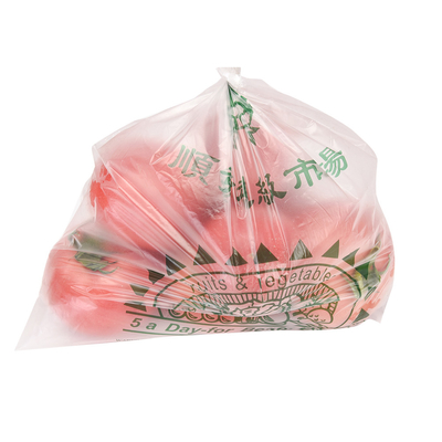 Bolsa de embalaje de alimentos transparente en rollo con material biodegradable de HDPE y grosor de 5-100 micras