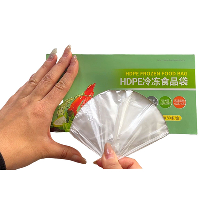 Envases de bolsas de plástico para alimentos Bolsas de mantenimiento fresco HDPE para una solución de almacenamiento sostenible