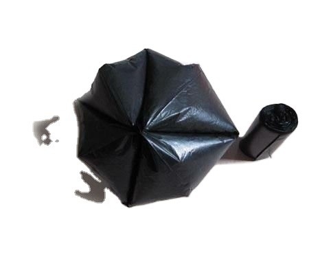 Se acepta pedido personalizado Bolsas de basura negras gruesas para varios contenedores de basura