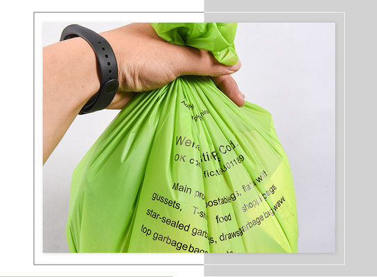 Bolsa de plástico biodegradable con logotipo propio para otros productos para el hogar