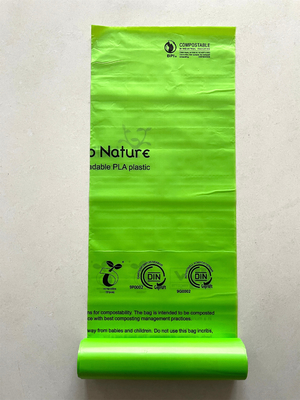 Bolso de tamaño personalizado ecológico Bolso de tamaño personalizado de supermercado de comestibles Bolso de compras biodegradable