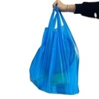 Bolsas de compras de camisetas de plástico directamente para negocios y compras competitivas