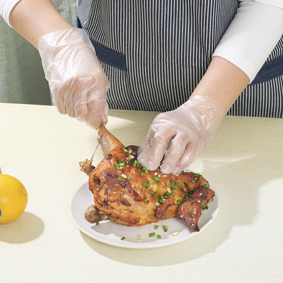 Guantes de plástico PE para limpieza cocina barbacoa bricolaje material exterior poliéster Cuidado de bebés