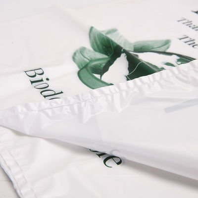 Bolsa de plástico de camiseta con logotipo para la eliminación de residuos de basura e impresión flexo