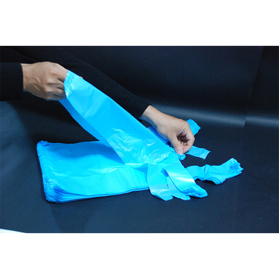 Bolsas de camisetas personalizadas para compras verde o según lo solicitado 5-100 micrómetros de espesor