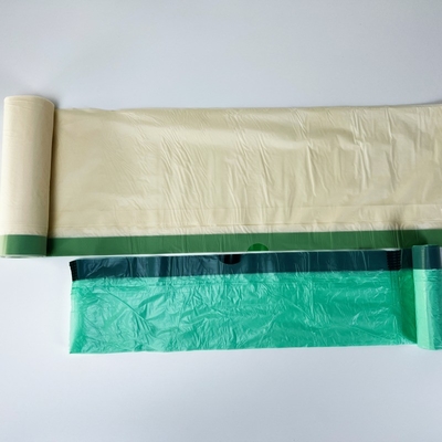 Vestido de manejo de bolsas de basura biodegradables para una vida ecológica y sostenible