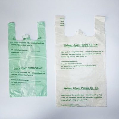 Vestido de manejo de bolsas de basura biodegradables para una vida ecológica y sostenible