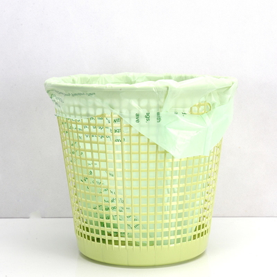 40% Estructura del material de origen biológico Bolsas de compras de PVC de nuevo diseño y biodegradables