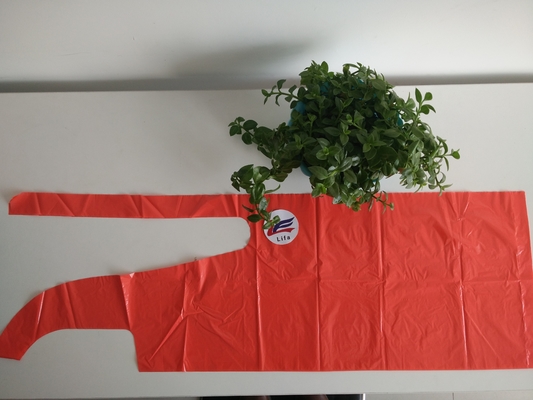 Apron HDPE desechable de impresión personalizada para uso en el hogar y el restaurante