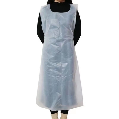 Delantal de plástico desechable para fiesta de pintura cocina tareas domésticas picnic barbacoa y muchos más