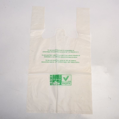 Bolsas de almidón de maíz verde oscuro para protección del medio ambiente y otros productos para el hogar