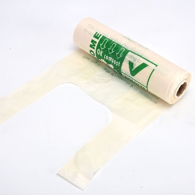 Bolsas de almidón de maíz verde oscuro para protección del medio ambiente y otros productos para el hogar
