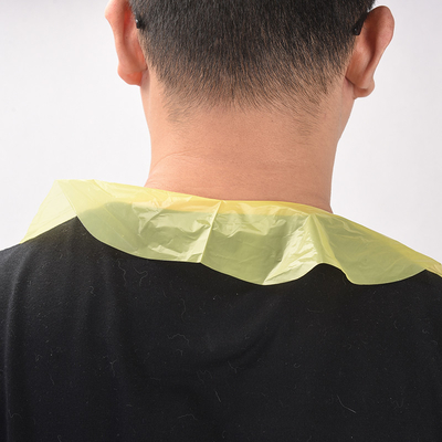 Delantal desechable de plástico sin mangas para el espacio de la sala de trabajo HONGCHENG PE delantal