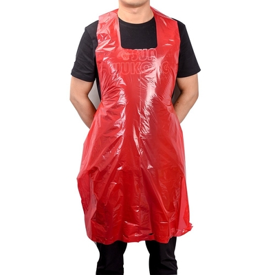 HONGCHENG delantal desechable LDPE/HDPE con caja asequible y conveniente