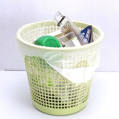 Bolsas de compras de almidón de maíz biodegradable compostable de tamaño personalizado para envases de alimentos