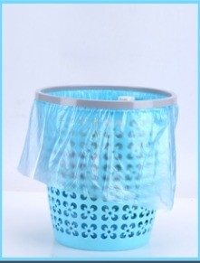 Bolsas de basura coloridas y transparentes en relieve para la cocina de la oficina en el hogar Pedido personalizado aceptado