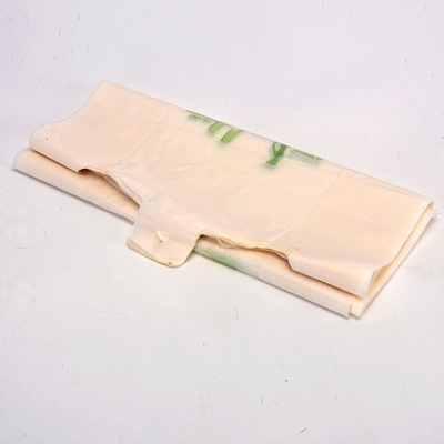 Bolsas de basura verde hechas de almidón de maíz modificado para uso doméstico