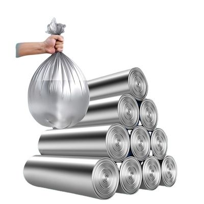5-100 mic Espesor de rollo de bolsa de basura contenedor de contenedores productos diseñados para el logotipo personalizado