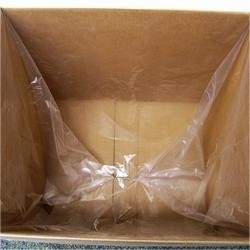 Suministro directo de revestimiento de cajas de cartón de plástico HDPE/LDPE/LLDPE para alimentos transparente y duradero