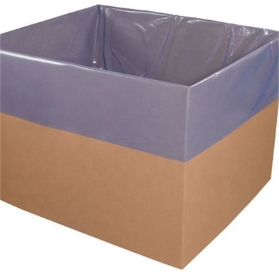 Suministro directo de revestimiento de cajas de cartón de plástico HDPE/LDPE/LLDPE para alimentos transparente y duradero