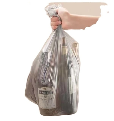 Color ambiental Bolsa de basura de boca plana directa para productos industriales para el hogar