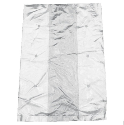Calidad alimentaria PE alimento seco ventilado LDPE transparente sin impresión saco de lechuga para distribuidor