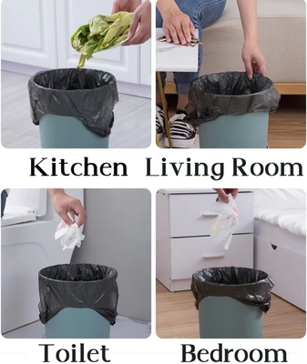 Sacos de basura de 6 a 8 galones para el baño dormitorio oficina sin olor Compostable certificado