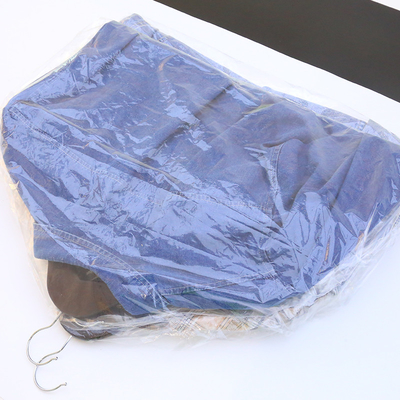 Bolsas de embalaje de prendas de vestir de plástico resistentes al agua y al polvo para almacenamiento de trajes y vestidos OEM