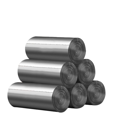 Bolsas de basura selladas con estrellas fuertes de HDPE/LDPE/LLDPE negras para el revestimiento de cestas de residuos de oficina